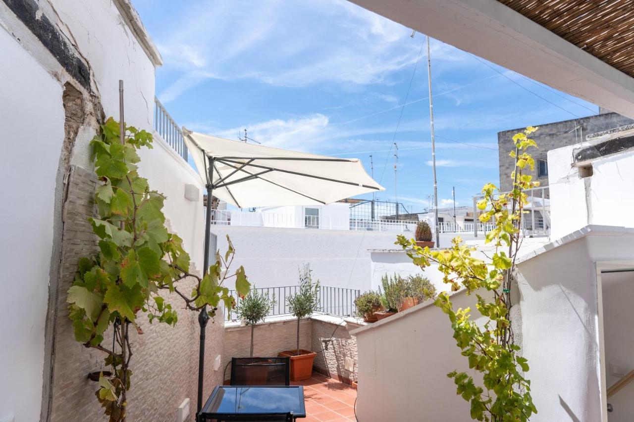 Wineart House, Terracielo Indipendente Nel Centro Di Monopoli Apartment Bagian luar foto