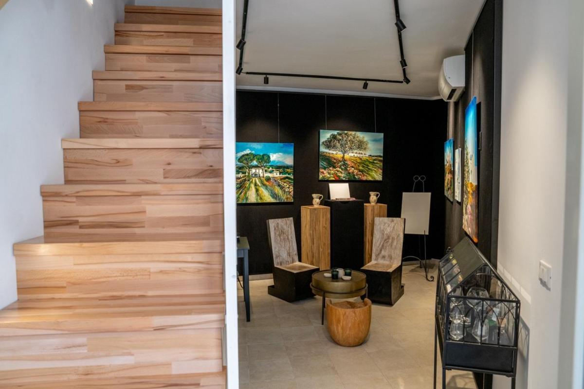 Wineart House, Terracielo Indipendente Nel Centro Di Monopoli Apartment Bagian luar foto